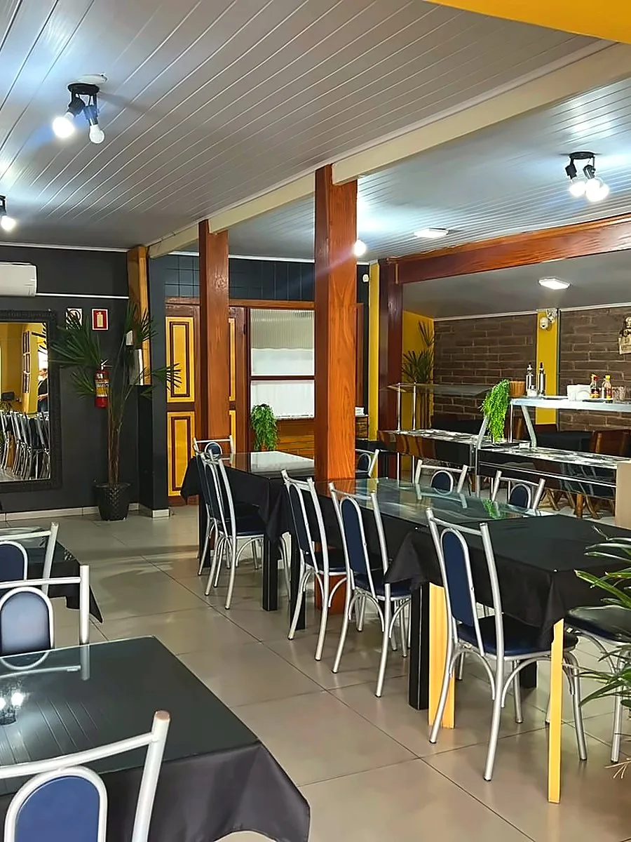 Salão do restaurante Sabor D'Casa